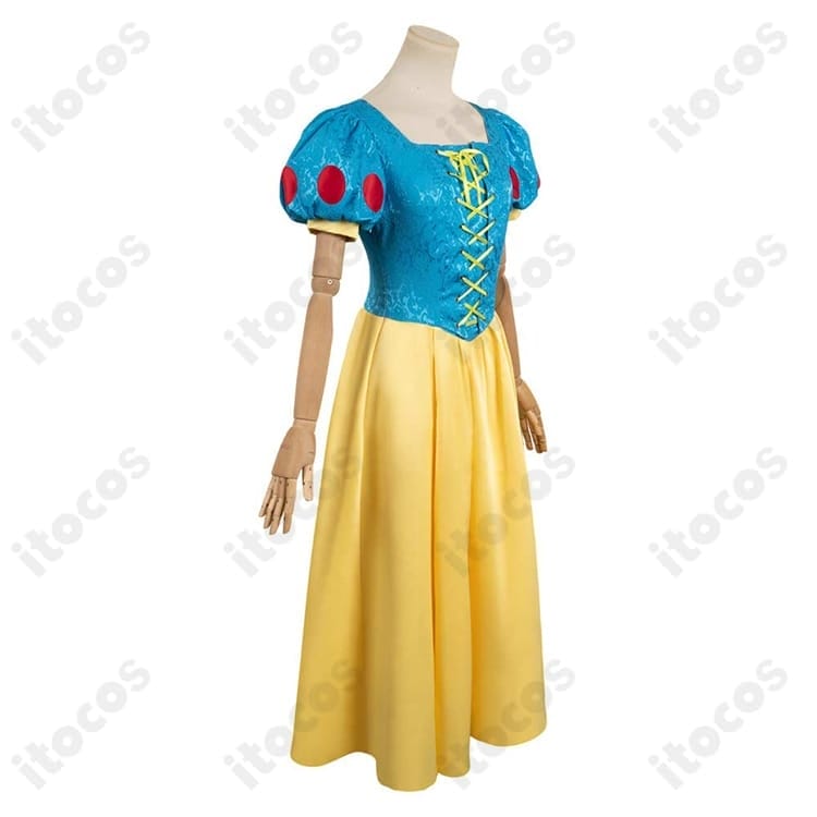 白雪姫 クラシックドレス コスプレ衣装｜高再現の色設計と上品シルエットで撮影映え - 2枚目の画像