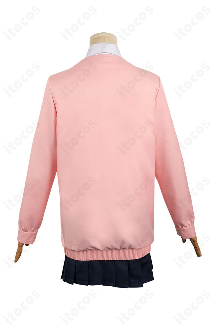 ダンダダン 綾瀬桃コスプレ衣装・背面。背中のシルエットとスカートの広がりを確認