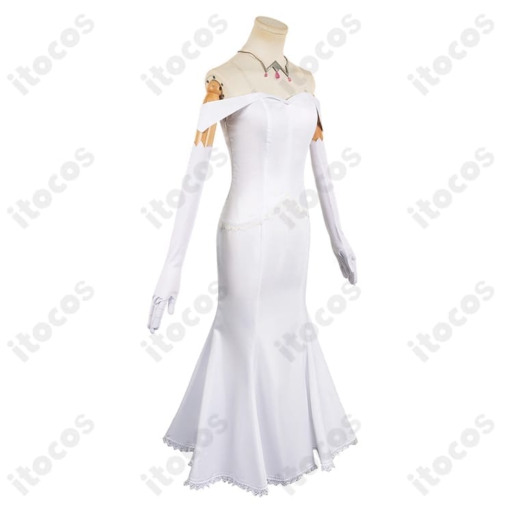 エミリア白いワンピースを高再現。軽やかな着心地で撮影会・イベントに映えるコスプレ衣装 - 2枚目の画像