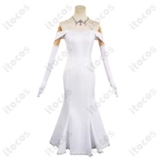 エミリア白いワンピースを高再現。軽やかな着心地で撮影会・イベントに映えるコスプレ衣装 - 1枚目の画像（サムネイル）