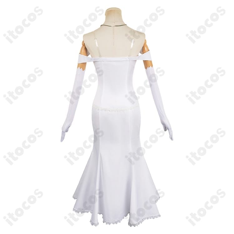 エミリア白いワンピースを高再現。軽やかな着心地で撮影会・イベントに映えるコスプレ衣装 - 4枚目の画像