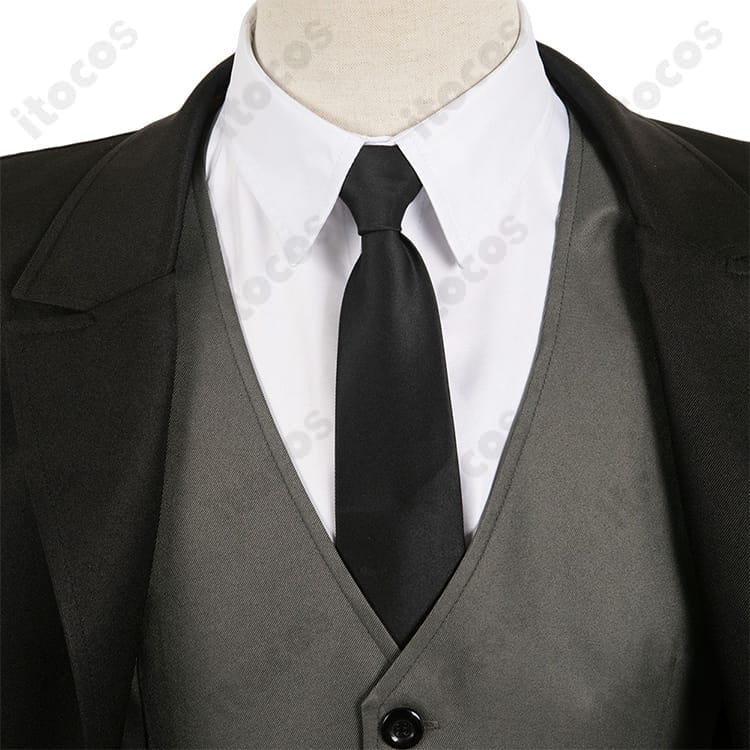 合コンに行ったら女がいなかった話 蘇芳 アニメ版スーツ 高再現仕様でクールに決まる5点セット - 5枚目の画像