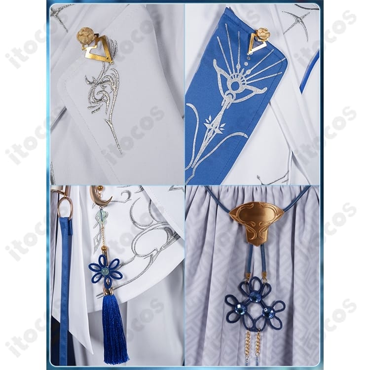 恋と深空 セイヤ 月影ハンター衣装 高再現セット。軽やかな着用感でイベント・撮影に最適 - 5枚目の画像