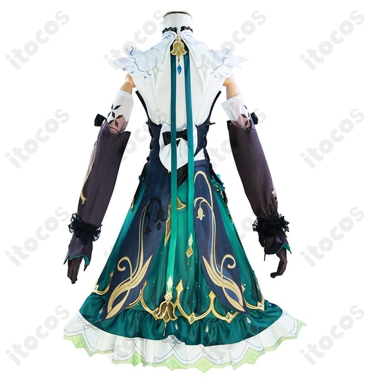 原神 エミリエ（調香師）コスプレ衣装 高再現×快適設計でイベントと撮影に最適 - 2枚目の画像