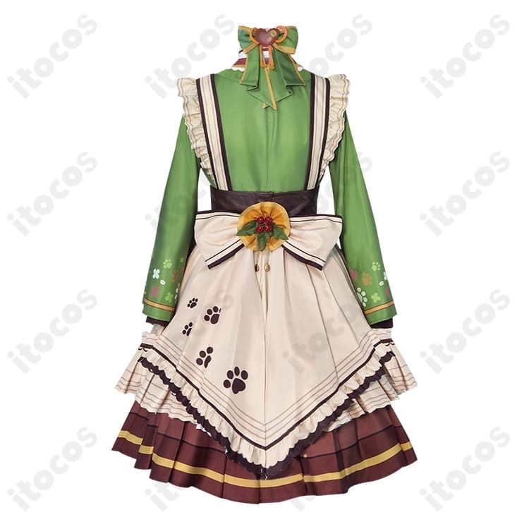 ウマ娘 プリティーダービー マンハッタンカフェ 勝負服 高再現コスプレ衣装｜軽快で長時間も快適 - 4枚目の画像