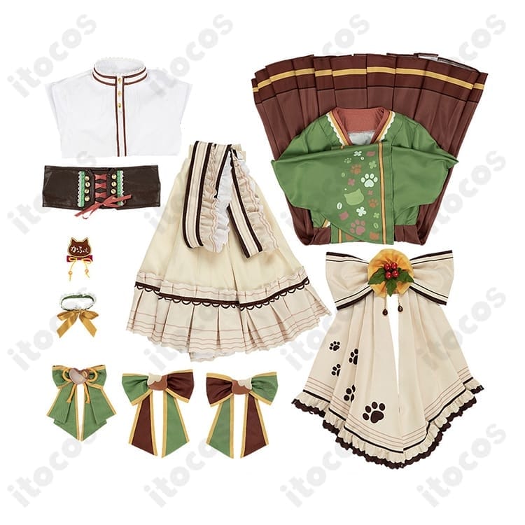 ウマ娘 プリティーダービー マンハッタンカフェ 勝負服 高再現コスプレ衣装｜軽快で長時間も快適 - 7枚目の画像