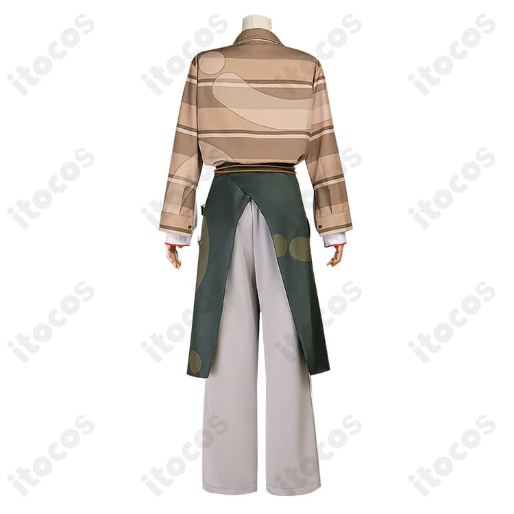 プロジェクトセカイ 青柳冬弥 エイプリルフール探検隊コスプレ 高再現で撮影映え・快適着用 - 3枚目の画像