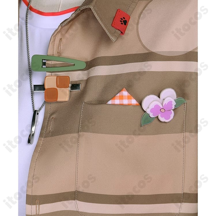 プロジェクトセカイ 青柳冬弥 エイプリルフール探検隊コスプレ 高再現で撮影映え・快適着用 - 5枚目の画像