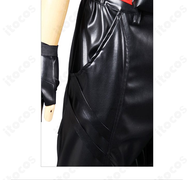 無期迷途 ドナルド コスプレ衣装のパンツとポケット装飾。機能的な見た目とデザイン性を両立したディテール。