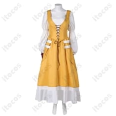 FFVII エアリス・ゲインズブール 通常衣装コスプレ｜高再現で映える、軽やかな着心地 - 1枚目の画像（サムネイル）