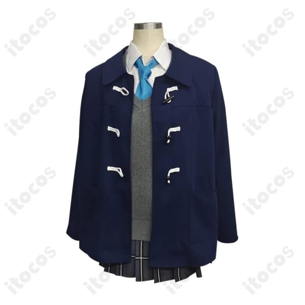 小鳥遊ホシノ 2年生制服コスプレ 高再現で動きやすい学園制服、イベント・撮影に最適