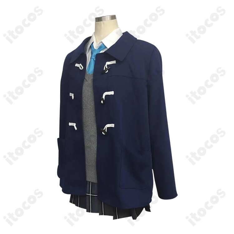 小鳥遊ホシノ 2年生制服コスプレ 高再現で動きやすい学園制服、イベント・撮影に最適 - 2枚目の画像