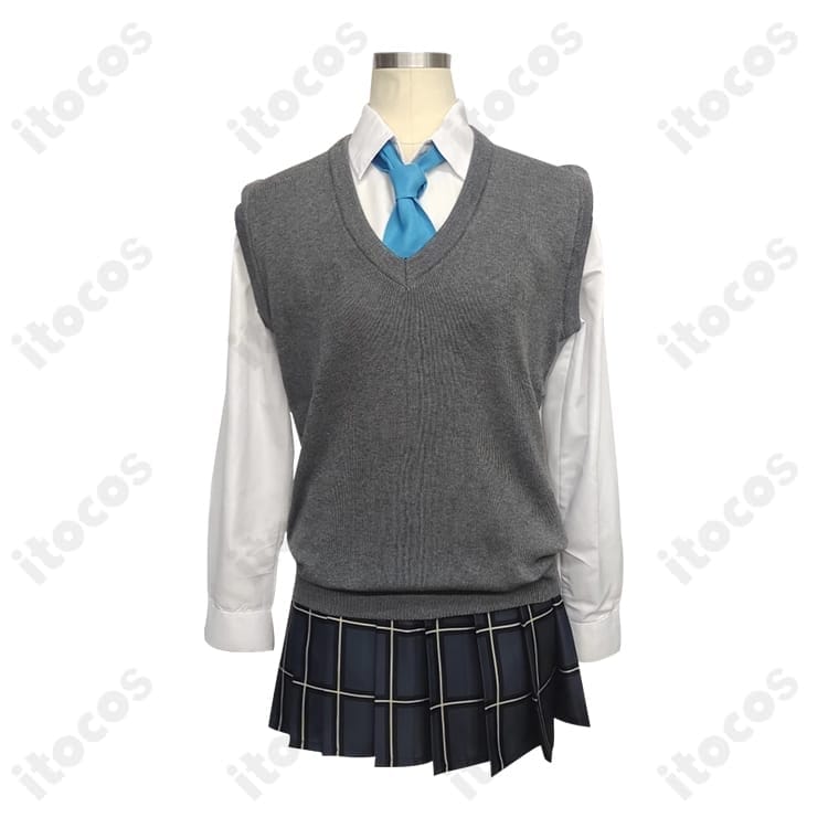 小鳥遊ホシノ 2年生制服コスプレ 高再現で動きやすい学園制服、イベント・撮影に最適 - 5枚目の画像