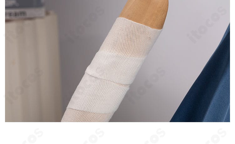 小鳥遊六花の包帯パーツの詳細。腕に巻いた状態の質感と幅感が分かる画像