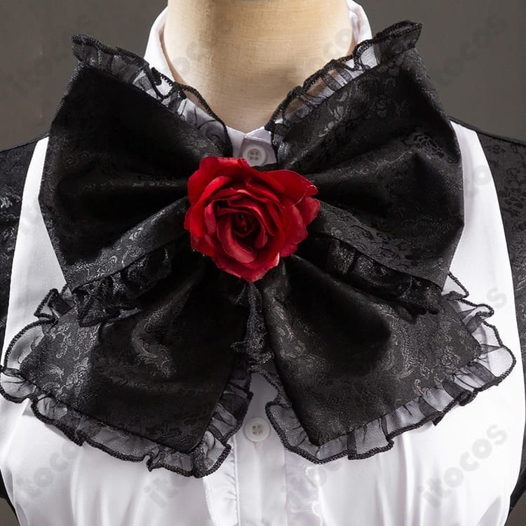 時崎狂三 コスプレ衣装｜デート・ア・ライブIII 高再現セットで撮影・イベントに最適 - 4枚目の画像