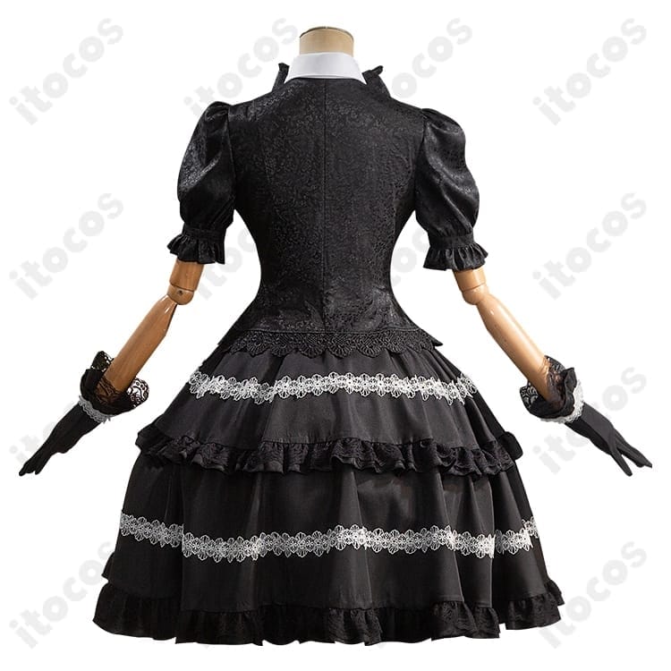 時崎狂三 コスプレ衣装｜デート・ア・ライブIII 高再現セットで撮影・イベントに最適 - 3枚目の画像