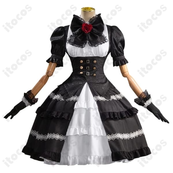 時崎狂三 コスプレ衣装｜デート・ア・ライブIII 高再現セットで撮影・イベントに最適