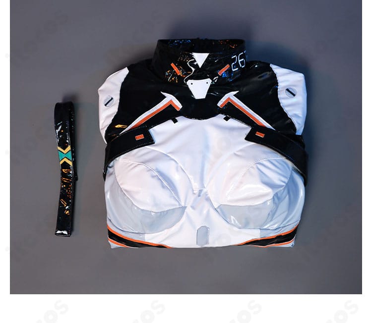 ホタル パイロットスーツのセット内容一覧。ヘアバンドとスーツの構成が一目で分かる画像。