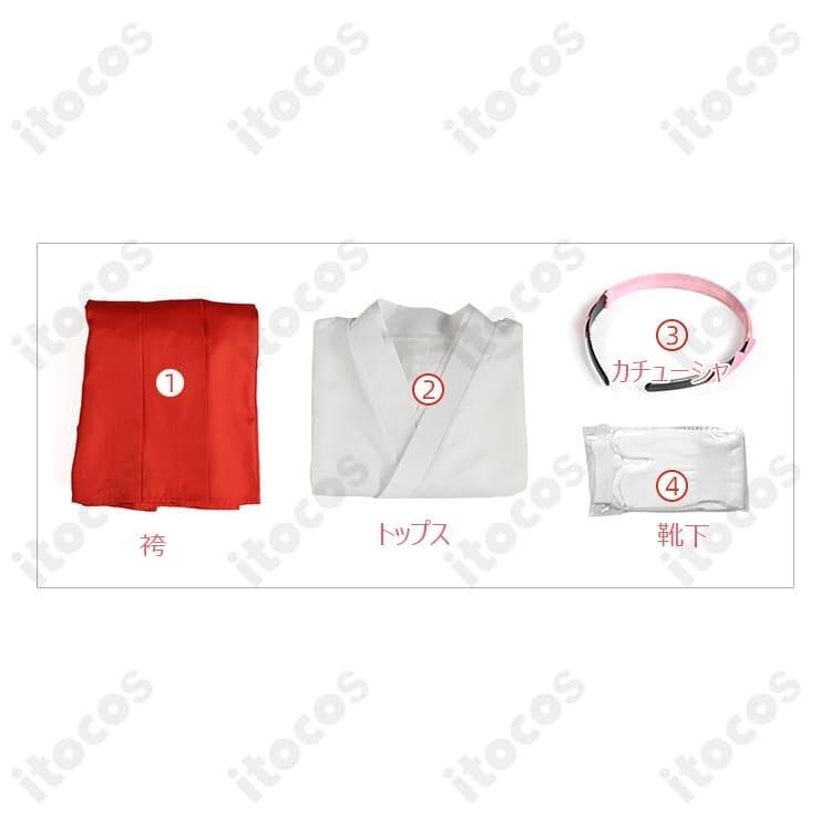 逃げ上手の若君 亜也子 コスプレ衣装 刺繍袴セット｜和風の高再現と快適な着用感でイベント映え - 6枚目の画像