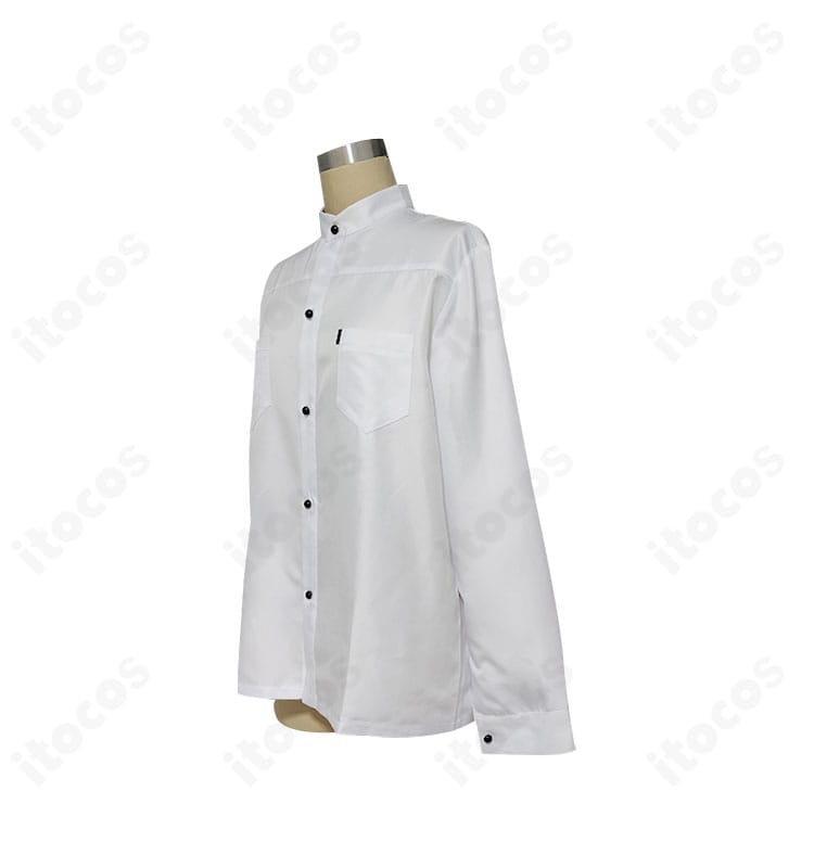 礼瀬マヨイ 私服コスプレのサイドビュー。肩回りの可動域と自然なゆとり感が分かるシルエットで、ポージングが映える角度。