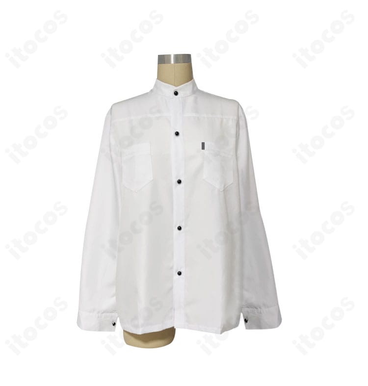 あんさんぶるスターズ!! 礼瀬マヨイ 私服（春～夏）コスプレ衣装の正面全体像。落ち着いた配色と高品質ステッチで細部まで整ったデザイン。