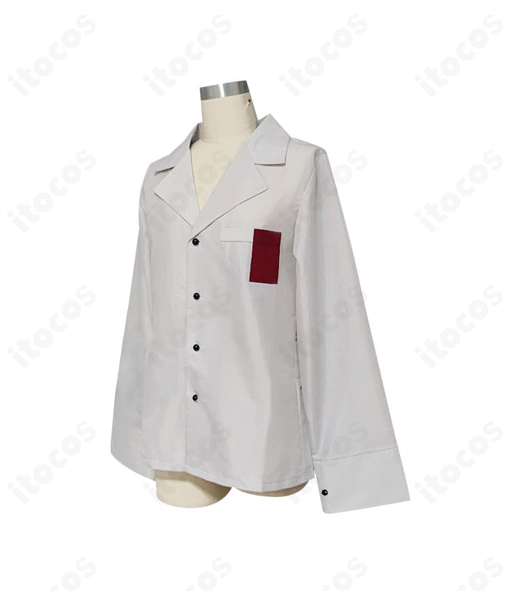 朔間凛月 私服（春〜夏）衣装の装飾クローズアップ。徽章や刺繍位置・質感を確認できるディテール写真。