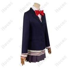 ダンダダン 白鳥愛羅 学園制服コスプレ衣装｜忠実再現で撮影映え、イベントも快適 - 2枚目の画像（サムネイル）