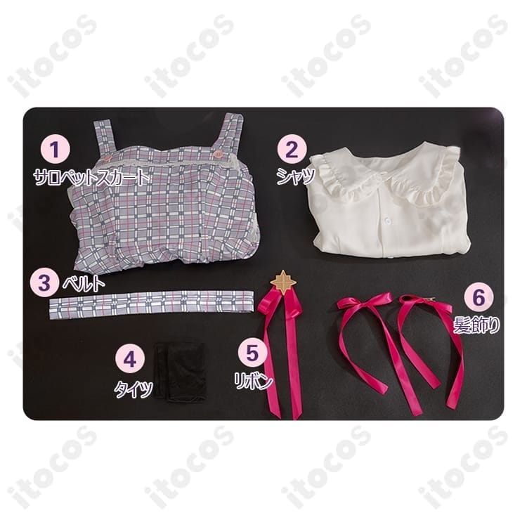 真愛の百合は赤く染まる 本庄真奈美/神崎愛実 学園制服コスプレ 高発色で写真映え - 5枚目の画像