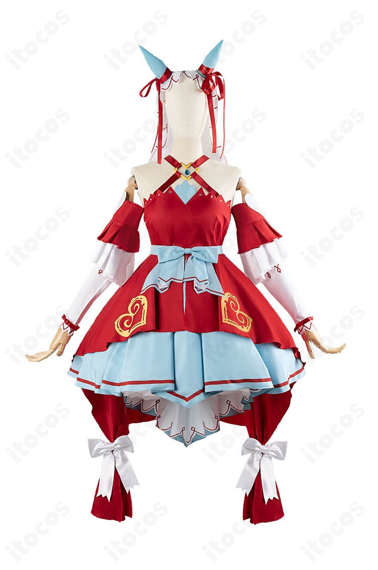 スティルインラブ 勝負服コスプレの正面全体像。配色とシルエットを高再現したデザインで写真映えする一着。