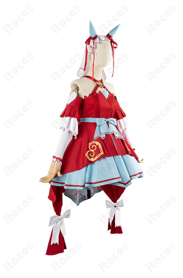 スティルインラブ 勝負服コスプレ右側面。ラインの美しさと可動性を意識したフィット感が分かるアングル。