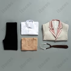 久世政近 学園制服コスプレ｜高再現ブレザーセットでイベントも撮影も快適に - 4枚目の画像（サムネイル）