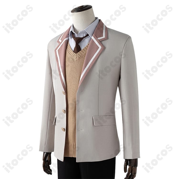 久世政近 学園制服コスプレ｜高再現ブレザーセットでイベントも撮影も快適に - 2枚目の画像