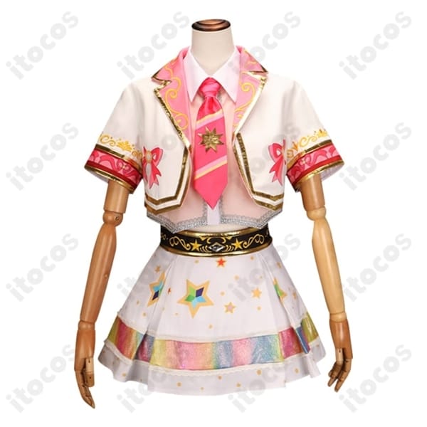 星宮いちご ヒラリ/ヒトリ/キラリ衣装 高再現コスプレ。通気快適で撮影・イベントに最適