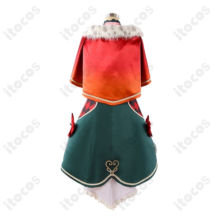 プロジェクトセカイ 草薙寧々 クイーン・オブ・ハート衣装 高再現セット｜イベントも撮影も華やかに - 3枚目の画像