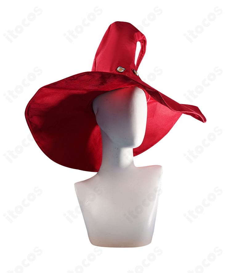 帽子とアクセサリーのディテール。ステージ感を高める意匠が分かる、イコラ（753♡）衣装のポイントパーツ画像。