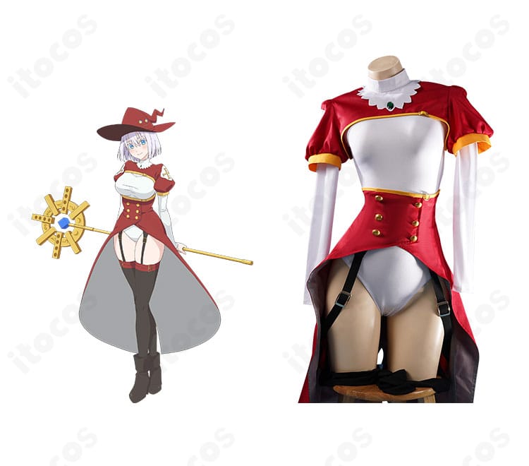 2.5次元の誘惑 イコラ（753♡）のキャラクターイメージと衣装一式の組み合わせ画像。全体の世界観と配色がわかる構成。