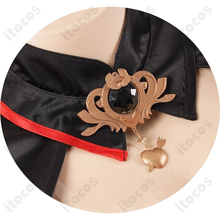 ホロライブ 宝鐘マリン 魔法少女ホロウィッチ！コスプレ衣装 高再現で撮影映え、イベントにも最適 - 4枚目の画像