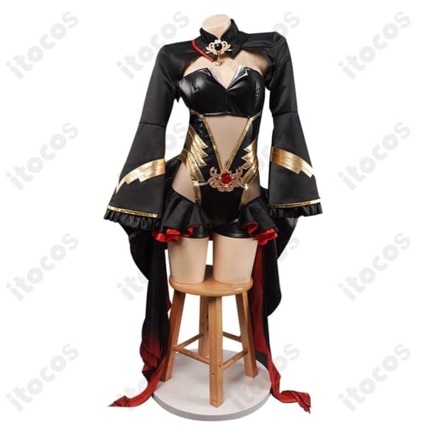 ホロライブ 宝鐘マリン 魔法少女ホロウィッチ！コスプレ衣装 高再現で撮影映え、イベントにも最適