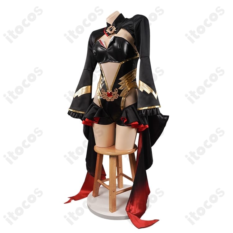 ホロライブ 宝鐘マリン 魔法少女ホロウィッチ！コスプレ衣装 高再現で撮影映え、イベントにも最適 - 2枚目の画像