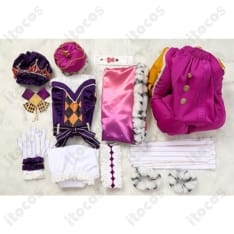 プロジェクトセカイ 鳳えむ クイーン・オブ・ダイヤ 高再現コスプレ衣装｜刺繍が映える撮影・イベント向け - 8枚目の画像（サムネイル）