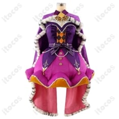 プロジェクトセカイ 鳳えむ クイーン・オブ・ダイヤ 高再現コスプレ衣装｜刺繍が映える撮影・イベント向け - 1枚目の画像（サムネイル）