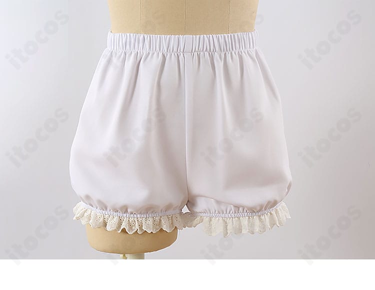 鳳えむ クイーン・オブ・ダイヤ衣装 かぼちゃパンツ装飾の細部。ポップなデザインと質感。