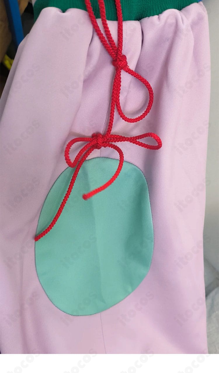 初音ミク ハオミク衣装 左袖の装飾アップ｜左右差とディテールの見せ場