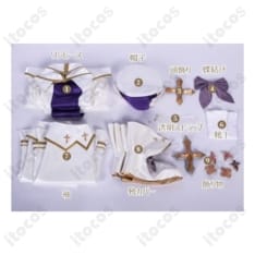 アズールレーン ユニコーン ホワイト・マイ・エンジェル衣装。高再現で撮影映え、イベントも快適 - 7枚目の画像（サムネイル）