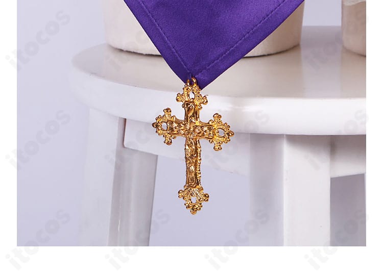 ユニコーン衣装のスカート部分全体。多層デザインと装飾の仕上がりを確認できる画像。