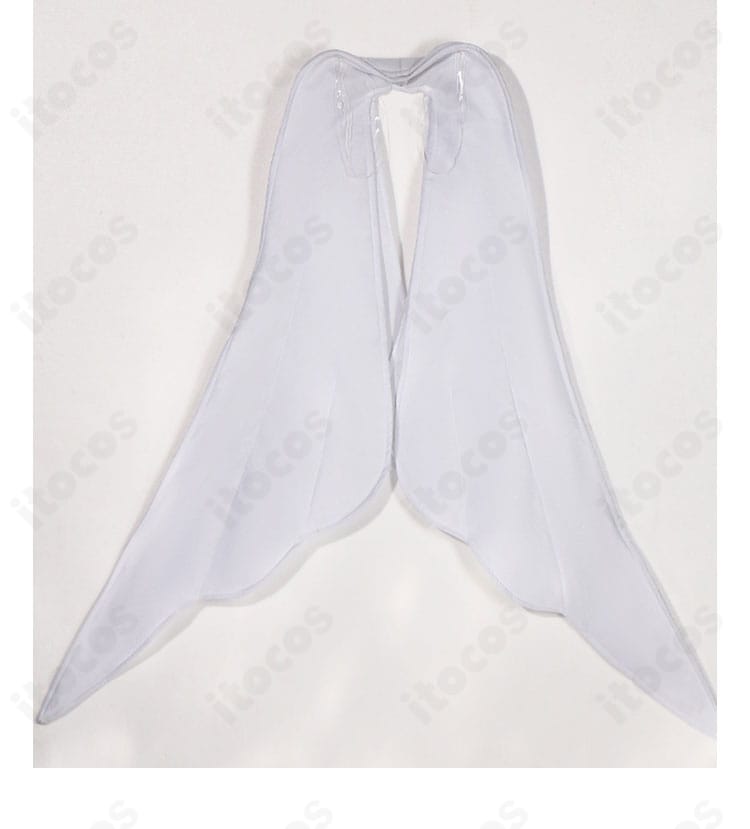 ユニコーン衣装の背面ウィング装飾。華麗で幻想的な翼の造形を示す画像。