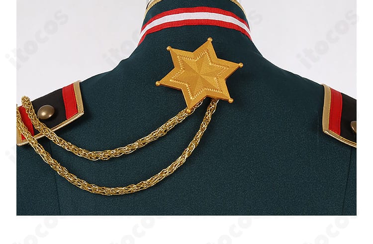 桜河こはく 衣装の背面ディテール強調、ラインと切替の美しさ