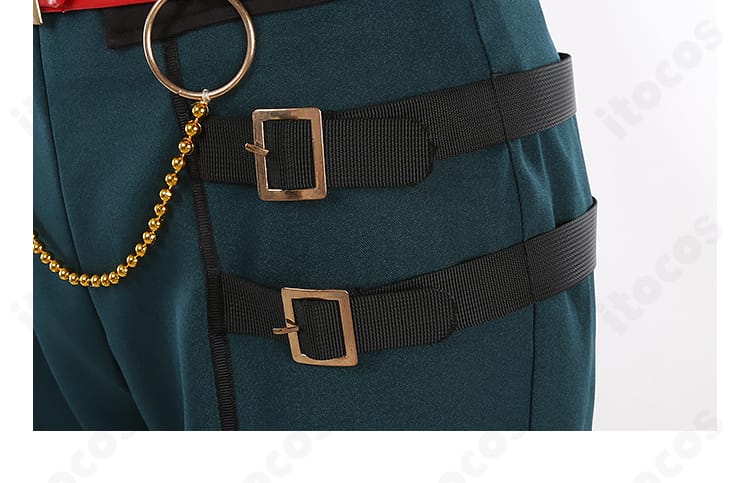 桜河こはく 衣装のボトムディテール、ズボンと半ズボンの精密仕様