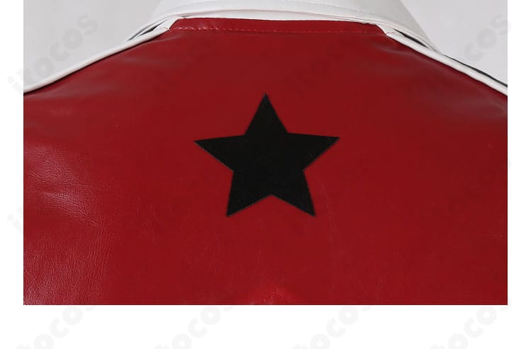 守沢千秋 コスプレ 背面装飾の詳細 ステージ衣装の特徴を強調