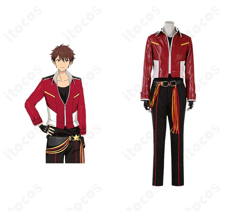 守沢千秋のユニット衣装コスプレ 正面とキャラクターイメージの比較構図｜ITOCOS公式通販